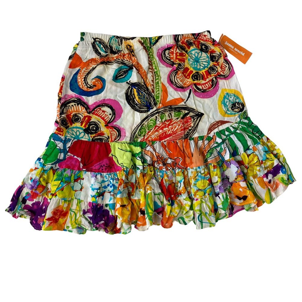 Jams World Hattie Skirt Indio NWT Hawaiian Floral